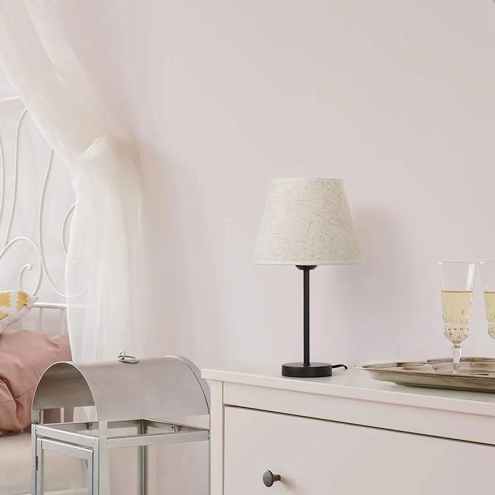 Новый современный набор из 2 настольных ламп для спальни, ночника, настольной лампы для чтения в гостиной