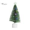 Мини-светодиодная светящаяся рождественская елка с пластиковым основанием, красочная гирлянда, имитация сосновой иглы, настольный орнамент кедровой елки, дом зимнего отдыха