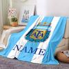 Custom Name Sheffield Crest blanket for Couch & Bed, Plush Cozy Fuzzy Blanket Super Soft & Warm Blankets for Fall and Winter. 0908286
