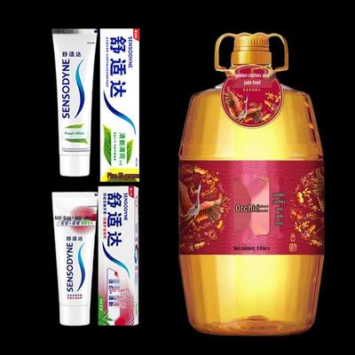 Фестивальный набор зубной пасты Sensodyne и арахисового масла