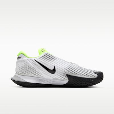 Men's Sneakers Nike Court Air Zoom Vapor Cage 4 White Volt White/Volt/Pure Platinum/Black