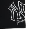 Новые повседневные шорты MLB New York Yankees Унисекс Черные 3ASPB0243-50BKS