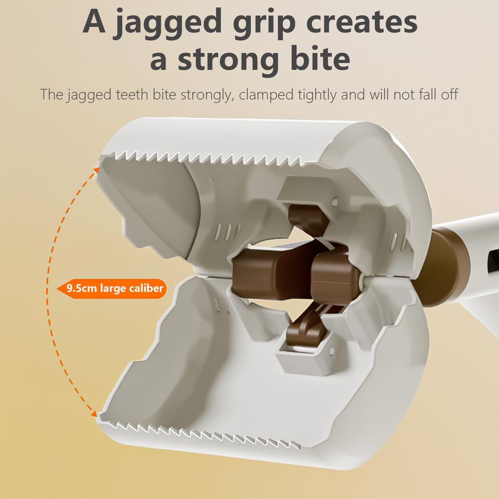 Удобный совок для уборки собачьих экскрементов с держателем для пакетов для экскрементов, совок для сбора отходов домашних животных, уличный захват для экскрементов, принадлежность для выгула питомцев