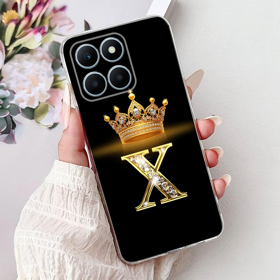 Чехол для Honor X6a Чехлы Модные Буквы Мягкий Тонкий Чехол для Телефона Для Honor X6a X6B X 6A 4G WDY-LX1 WDY-LX2 Задняя Крышка