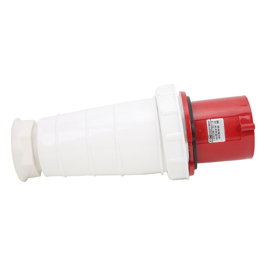 380415V 125A Industrial Connector 3P+N+E 5 Pin Power Plug IP67 Waterproof for Aviation