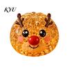 Santa Dumpling Toy 1/2/3/4Pcs Christmas Stress Relief Toy, Snowman Reindeer Gingerbread Lollipop Adults Balls Squeeze Steamed Bun Fidget for
