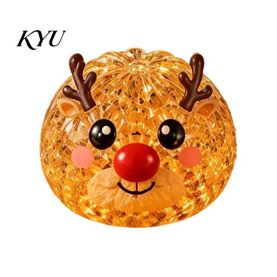 Santa Dumpling Toy 1/2/3/4Pcs Christmas Stress Relief Toy, Snowman Reindeer Gingerbread Lollipop Adults Balls Squeeze Steamed Bun Fidget for