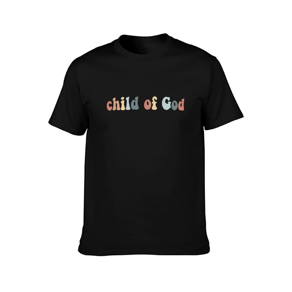 Christian Quote Retro Bible Verse - Child Of God T-Shirt summer tops shirts graphic tee custom shirt designer t shirt men