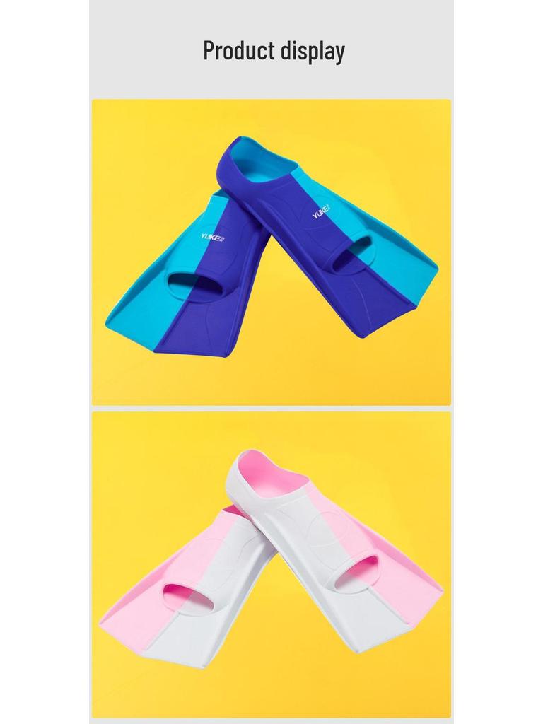 Профессиональные силиконовые нескользящие ласты для плавания и дайвинга для взрослых и детей, идеально подходят для тренировок