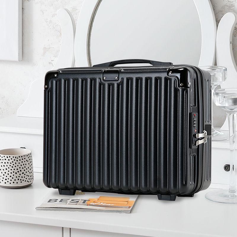 16-Inch Women's Trolley Case with 13-Inch Makeup and Travel Handbag