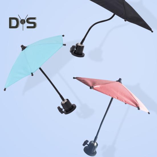 Magnetic Phone Umbrella Adjustable Flexible Angle Anti-Reflective Universal Outdoor Car Mobile Phone Sun Shade Mini Parasol Cell Phone Accessories