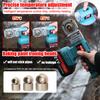 Rechargeable Hot Melt Machine Cordless PPR Water Pipe Melter Plastic Welding Machine with Replacement Heads 18V Battery Powered