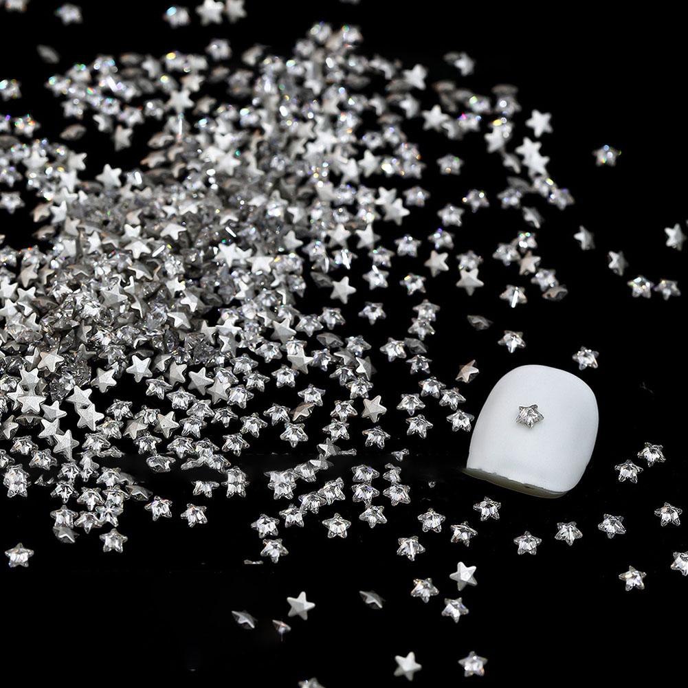 100pcs Super Glitter Mini Zircon 3D ail Art Decorations Accessories Manicure Garment Rhinestone R2X3