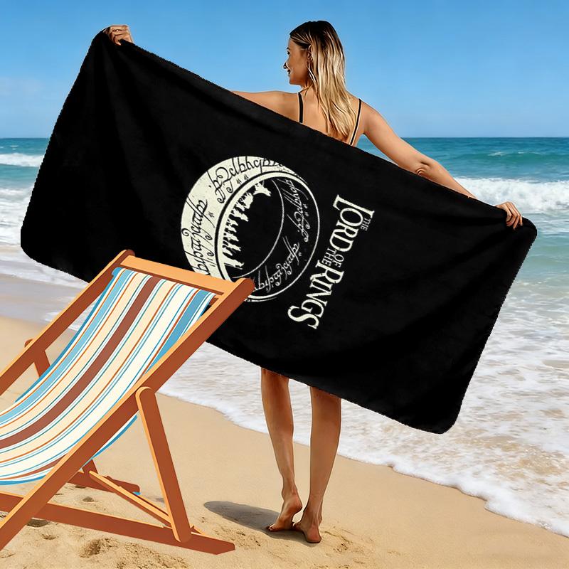 Light Darkness: Fellowship's Journey beach towel Portable for travel beach seaside swim Absorbent bath towel Fashion beach Comfort beach towel