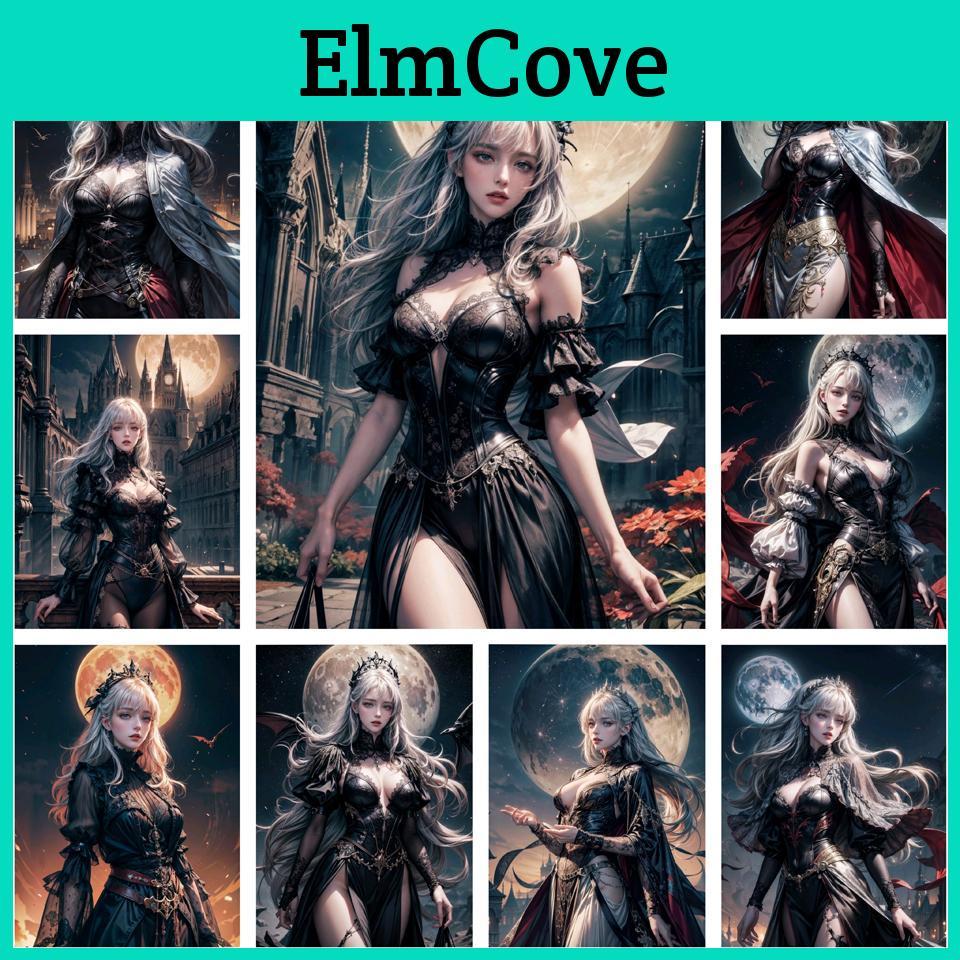 Anime Diy Beauty Diamond Painting Girl Landscape Full Drill Diamond Embroidery Handmade Cross Stitch Kits