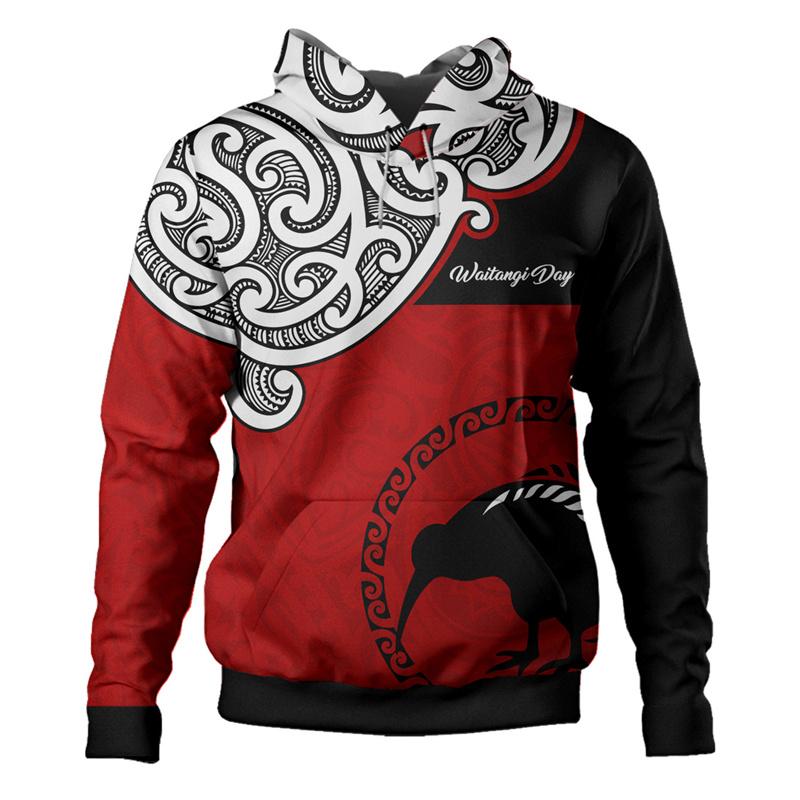 Новая Зеландия Waitangi Day Lizards Maori Graphic Hoodie Новинка в категории Толстовки и свитшоты Толстовки для мужчин Пуловеры Пальто Топы Y2k