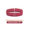 Для Mercedes Benz Чехол на пряжку ремня безопасности Автомобильный Силиконовый Защита пряжки ремня от царапин W211 W124 W176 W177 C180 C200 C260 C300 GLC BH1