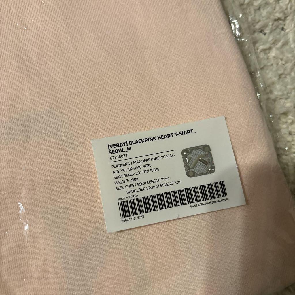 [USED] BLACKPINK Verdy T-shirt, Size M