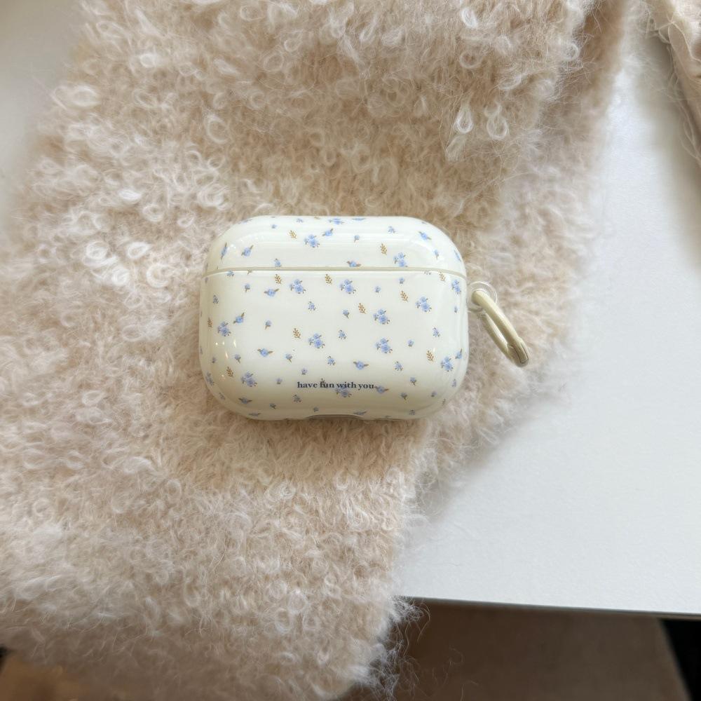 Простой весенний цветочный чехол для Bluetooth-гарнитуры Apple AirPods 1 /1 защитный чехол PRO1 PRO1