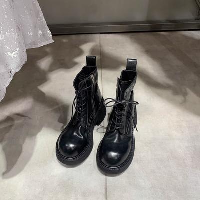 Черные китайские женские сапоги