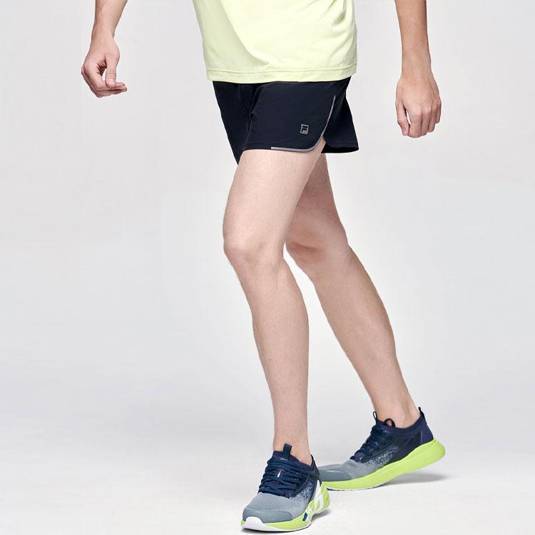 Fila Тканые повседневные спортивные шорты мужские черные A11M122361F-BK
