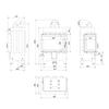 Fireplace Insert KRATKI LUCY Left 12 kW Ø200 Closing and Mounting Kit