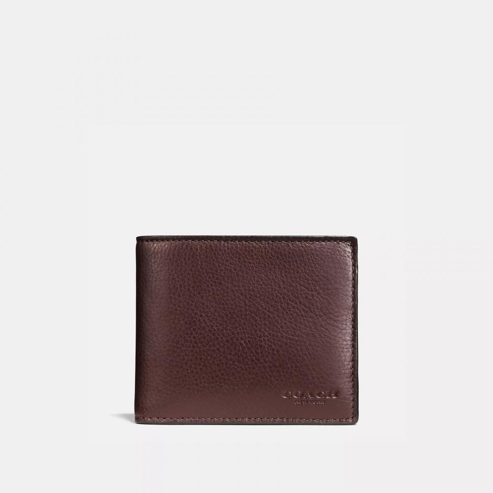 Coach 3 In 1 Wallet Black