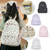Cute Bows Backpack Backpack For Women Preppy Kawaii Backpack Nylon Laptop Bag Travel Backpack