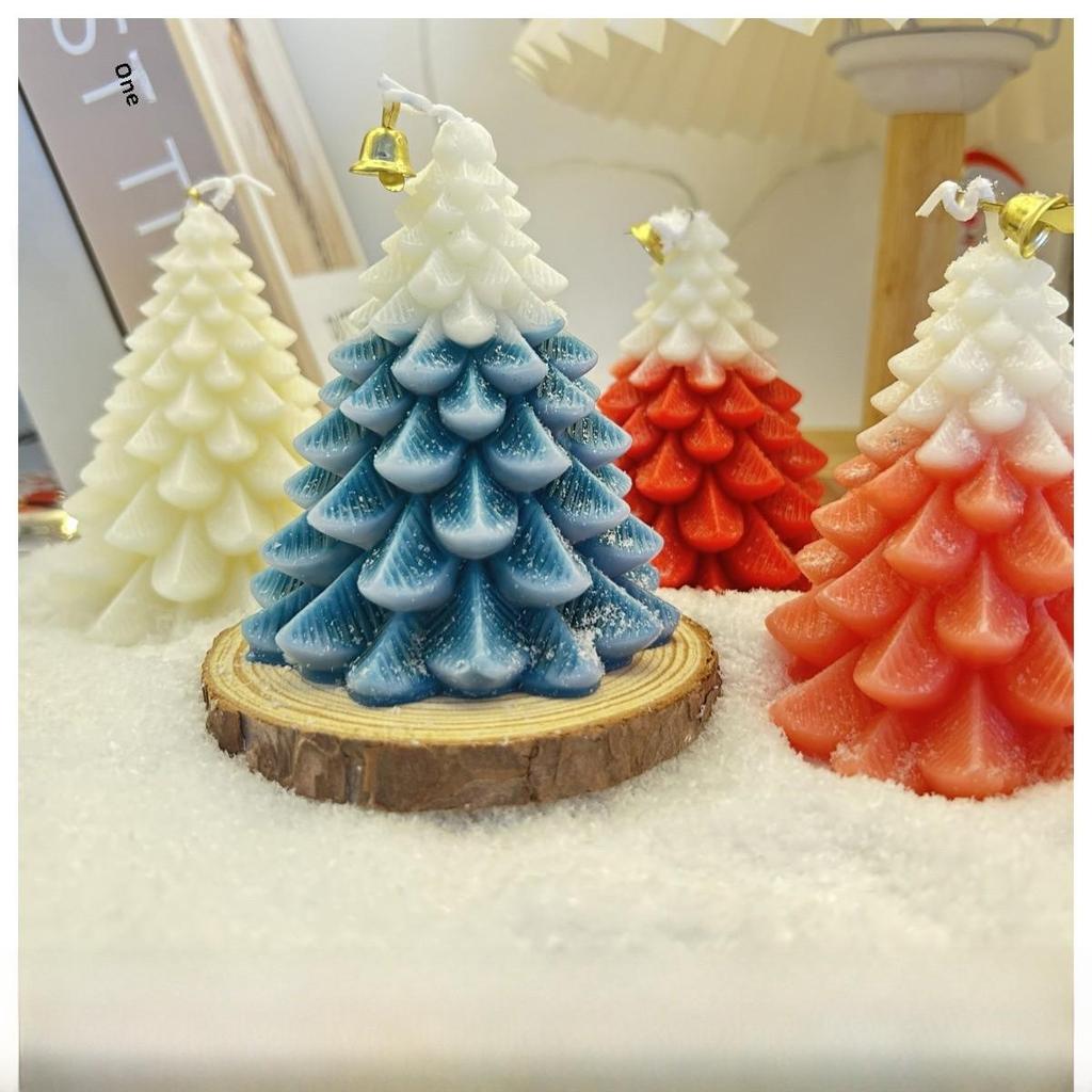 Creative Christmas Tree Aromatherapy Candle Set - Home Decor & Holiday Gift