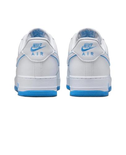 Nike Кроссовки Air Force 1 '07 Белый Университетский Синий AF1 DV0788-101