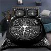 Hamsa Hand Bedding Set Boho Mandala Duvet Cover Set Black Gold Bohemia Bed Set Fatima Hand Bed Linen Lucky Hand Quilt Cover
