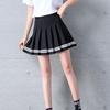Юбки, женские вечерние полосатые юбки трапециевидной формы для девочек, школьная форма, юбки больших размеров, модная плиссированная юбка Y2k, повседневная тонкая мини-юбка