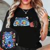 KPop Demon Hunters Derpy Tiger Merch T Shirts Fashion Vintage Gothic T-shirts Tops Men's Women Clothing Cotton Oversized T Shirt
