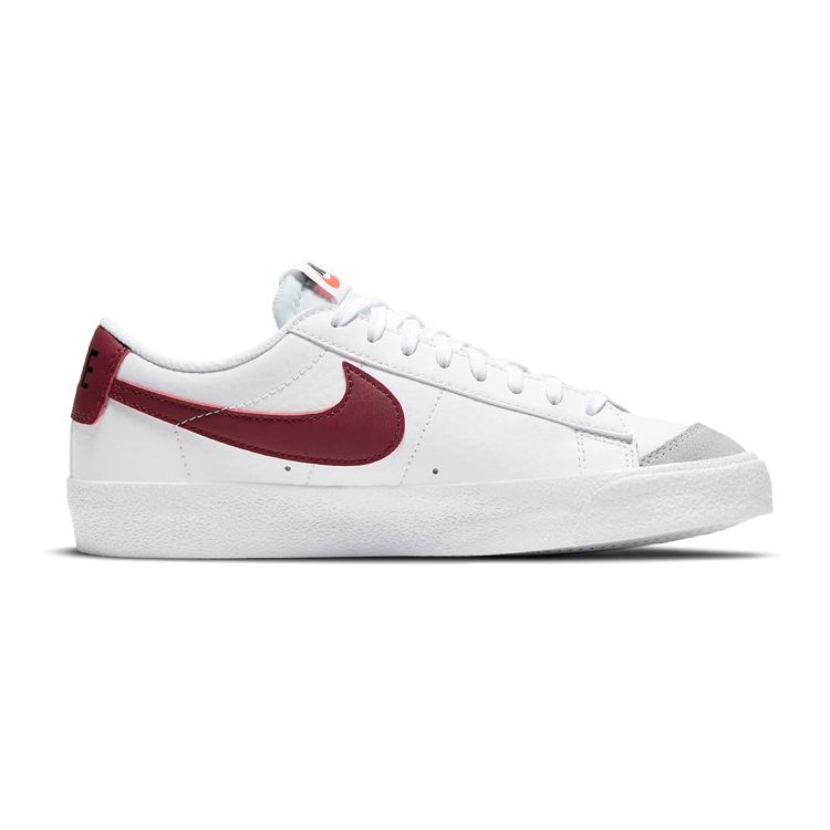 Nike Blazer Low 77 GS White Team Red Kids Sneakers Black DA4074-102