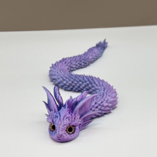 3D-печатная фигурка змеиного яйца с подвижными суставами, фигурка змеиной скорлупы, игрушка-непоседа, змеиное яйцо с шарнирной змеей внутри, настольное украшение