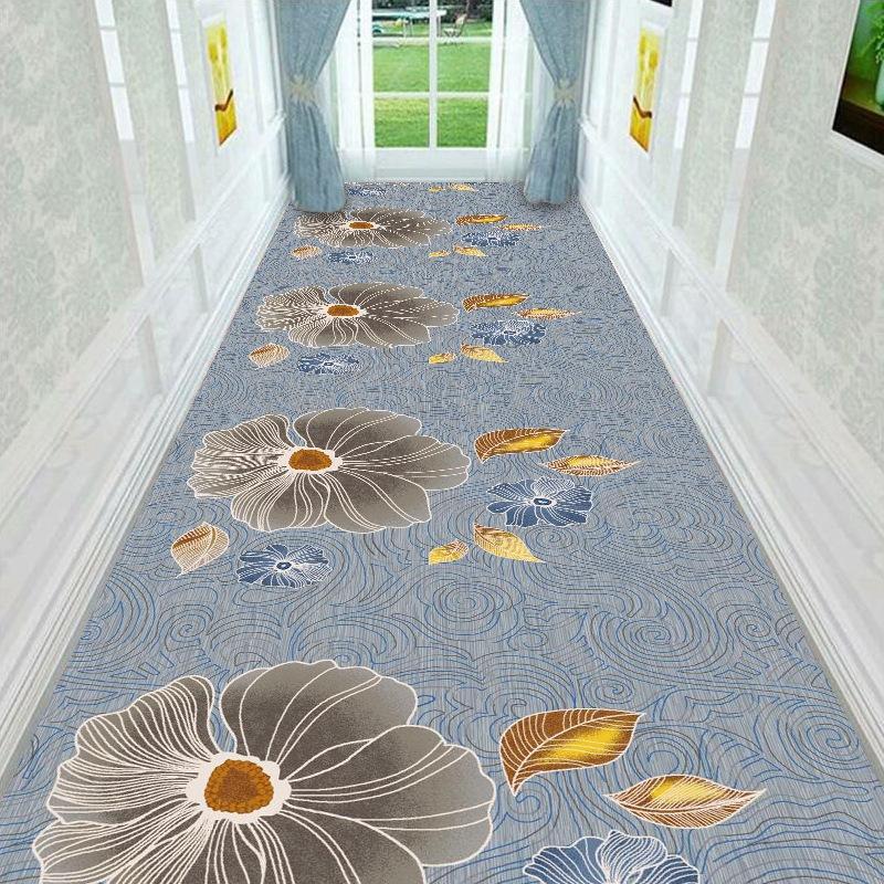 3D коридорный ковер Главная Красный ковер Прихожая Кухня Длинный коридорный ковер