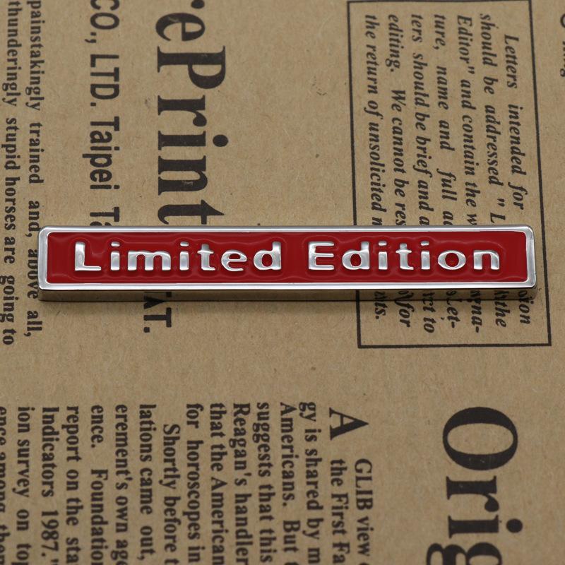 1 шт. 6,5*1 см металлические ограниченной серии Fender значок багажника эмблема гоночный внедорожник спортивные наклейки на кузов автомобиля наклейка для всех автомобилей