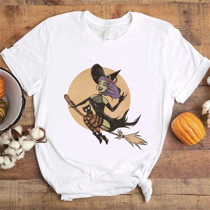 Creative Printed Tshirt Aesthetic Female Summer Casual Top Unisex Crew White Basic Tees Cloth Accessories Short Sleeve Oneck