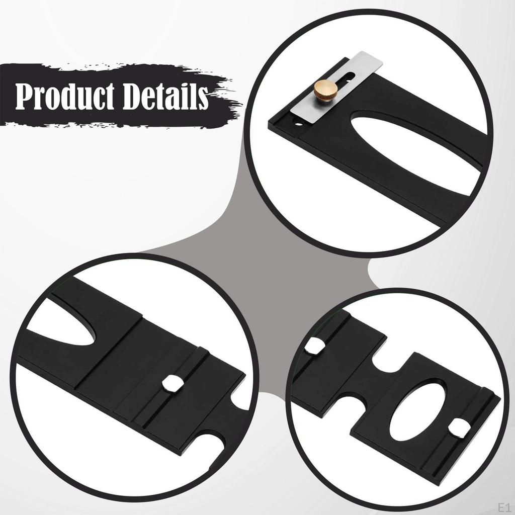 Track Saw Square Rail Guide High Performance Woodworking Alignment Tool Repair Part