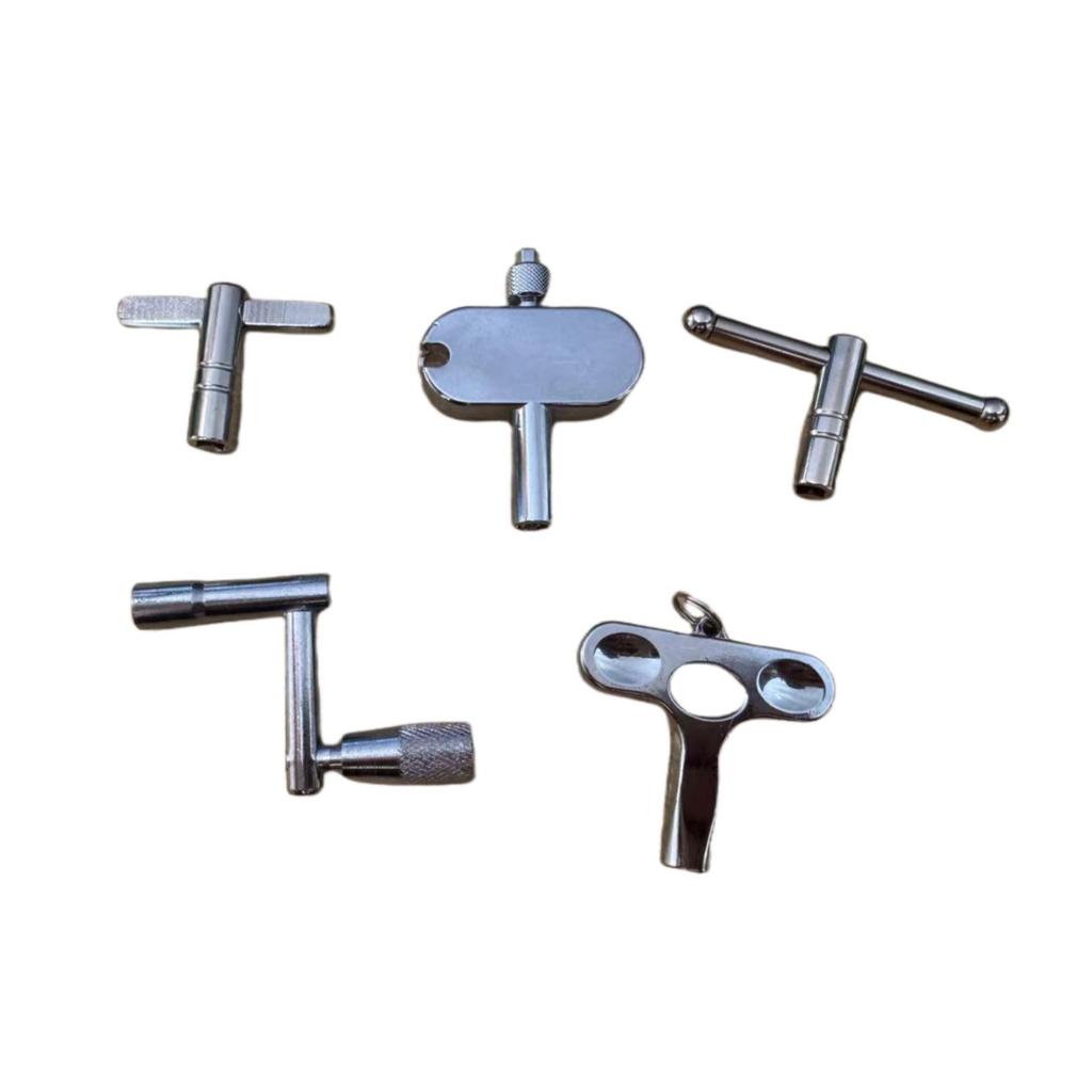 Universal Zinc Alloy Drum Key Wrench Set for Rack and Snare Drum Adjustment