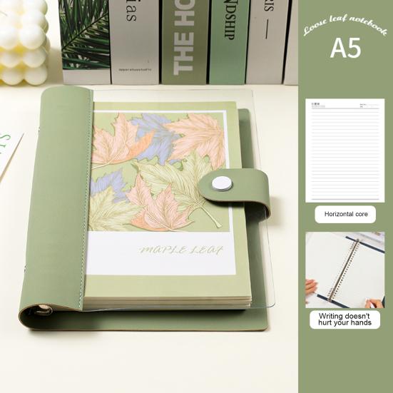 Блокнот формата A5 B5, 120 страниц, обложка из искусственной кожи, разлинованный, с отрывными листами, металлический