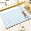 MONKEY CARTOON C-Curious GeorgeS Floor Mat Bedroom Living Room Flannel Door Mat Non-Slip Home Decor