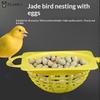 Пластиковая клетка для гнезда канарейки, breeding bowl для отдыха, вылупления, домашних птиц, легкий в установке аксессуар