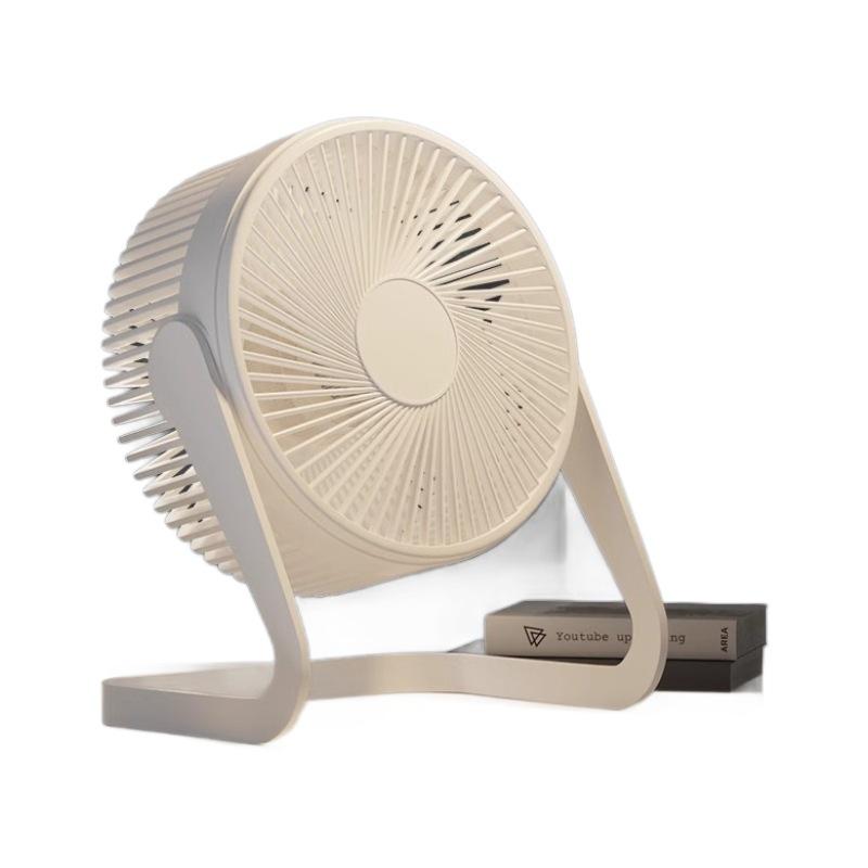 Портативный мини-вентилятор с USB-зарядкой для общежитий с сильным потоком воздуха