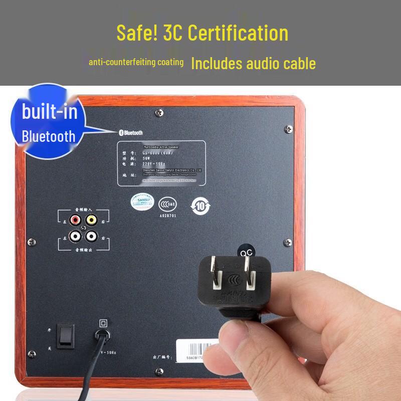 Shanshui 60B 2.1 Channel Multimedia Bluetooth KTV Speaker