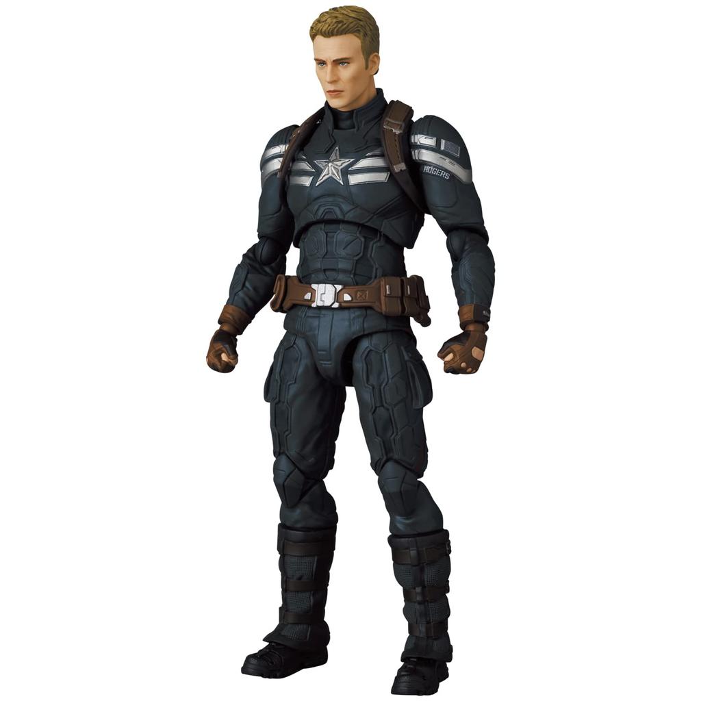 MAFEX CAPTAIN AMERICA Капитан Америка Костюм-невидимка Высота 160 мм Окрашенная фигурка № 202 приблизительно. Немасштабируемый