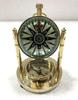 Clock Desk Vintage Table Top Antique Tabletop Brass Decorative Gift