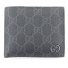 Отличный мужской кошелек Bifold GG Supreme с логотипом Double G из металла, б/у