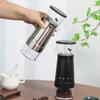 2024 New Electric Coffee Grinder USB Rechargeable Stainless Steel Manual Coffee Mill Machine Bean Grinders Kitchen Accessories