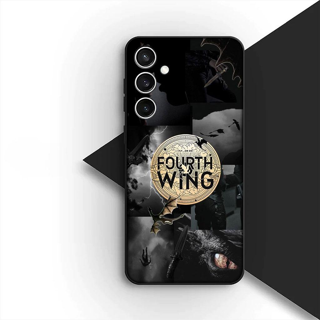 Чехол для телефона для Xiaomi Poco C75 C65 C71 C85 X7 X6 M7 F7 F8 Ultra F6 Pro Мягкий силиконовый чехол Книги Четвертые Крылья